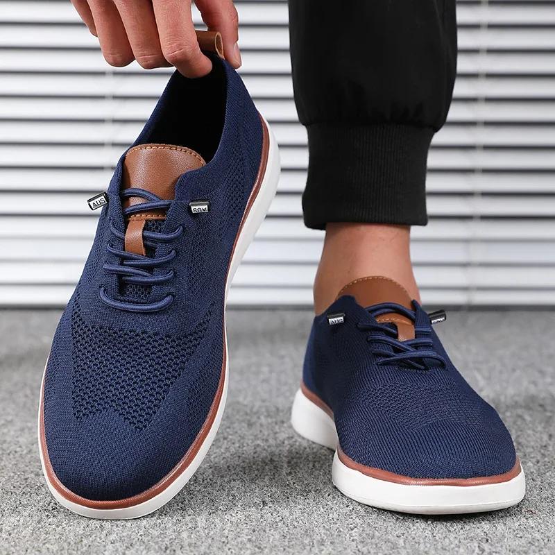 Fashion Men's Lightweight Knitted Shoes Comfortable All Day Long Have Excellent Fit Walking Shoes Suitable for Daily Wear Hiking Shoes