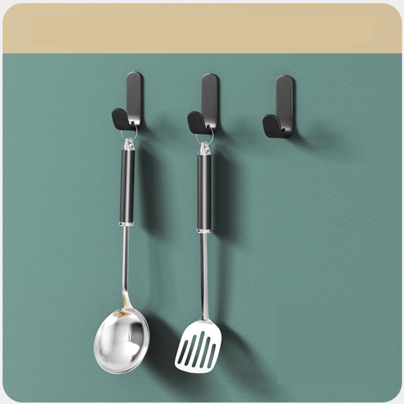 1-5шт не перфорированный крючок, за дверью ванной комнаты, настенный крючок для одежды