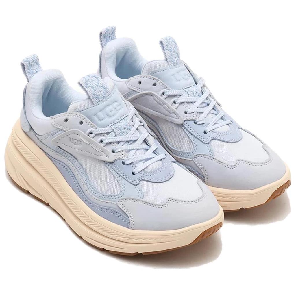 UGG CA1 Series Suede Mesh Trendy Comfortable Low-Top Lifestyle Casual Shoes Women Casual Shoes Blue 1137651-CRRN