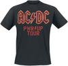 ACDC Рок-группа Периферия Узор Печать Футболка Оверсайз Y2k Лето Люксовый Бренд Хлопок Мужская и Женская Футболка Короткий Рукав