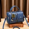 Women's Bag New Quality Leather Handbag Fashion Plush Pendant Shoulder Bag Trend PU Leather Pillow Bag Crossbody Bags Women