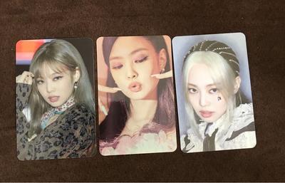 [Б/У] BLACKPINK Фотобук 4+1 Набор из 3 торговых карточек Дженни