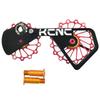 KCNC Большой ролик для шоссейного переключателя Shimano Ace SK2259 Ultegra/Dura 6700/6770/6800/6870/7900/7970/9000/9070, Красный, KOT32-R,