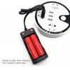 18650 Battery Charger US/EU Plug 2 Slots Smart Charging Safety Fast Charge 18650 Li-ion Rechargeable Battery Charger