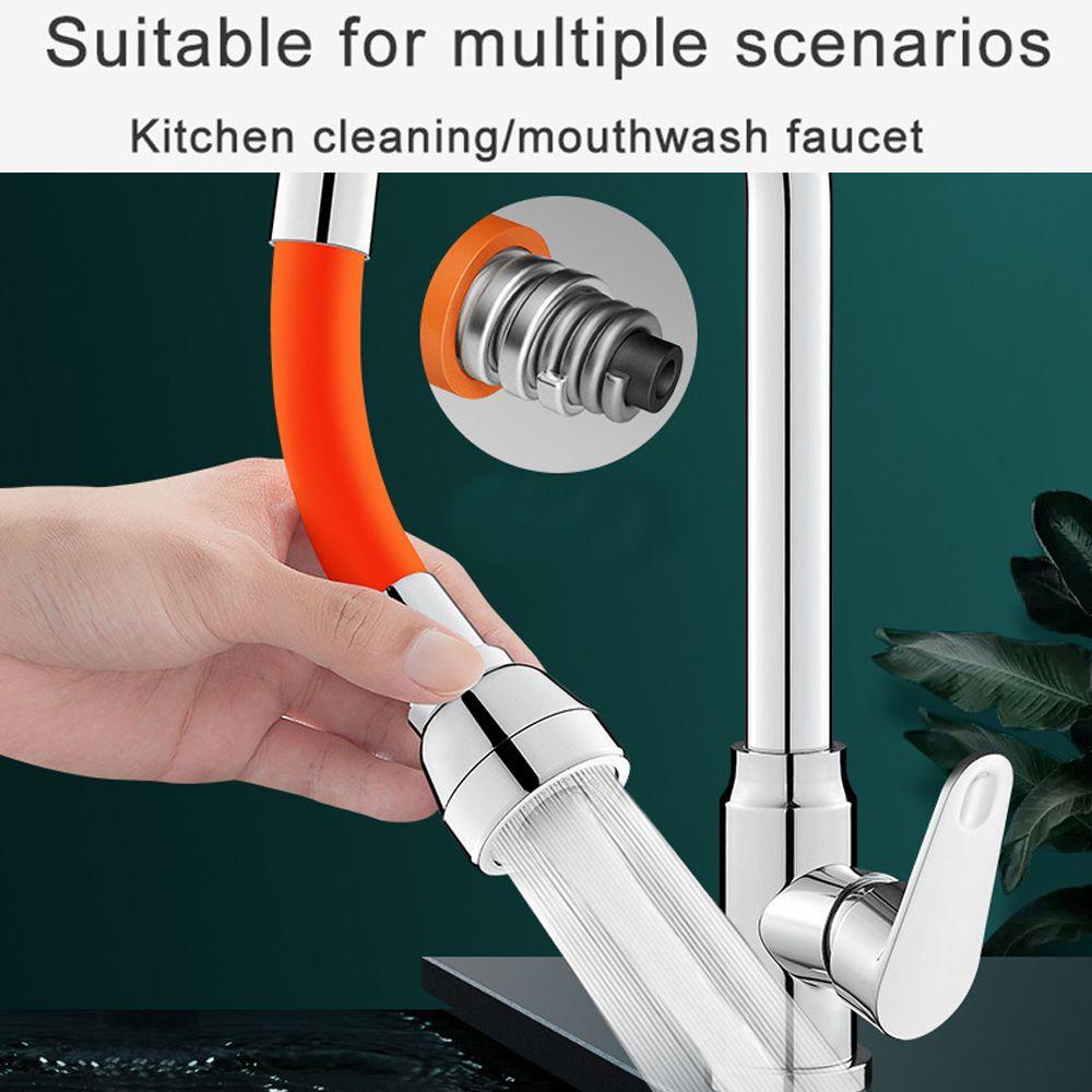 Аксессуары для кранов Вращающийся на 360° гибкий шланговый кран Распылительная головка Удлинитель трубы для крана Удлинительная трубка