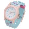 Watch Analog PVC Belt Kids Blue Pink More [Fieldwork] Women's KDS015-2 Pink/Light Blue/Yellow/Purple