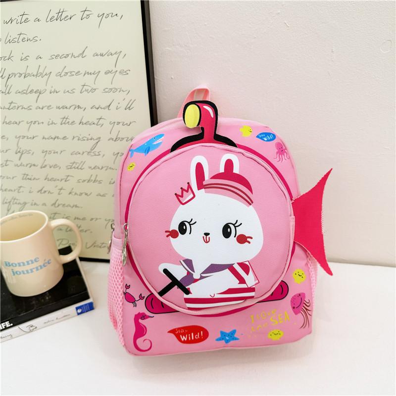 Lightweight Dual Shoulder Bag For Toddlers Boys Girls Cute Cartoon Baby Backpack