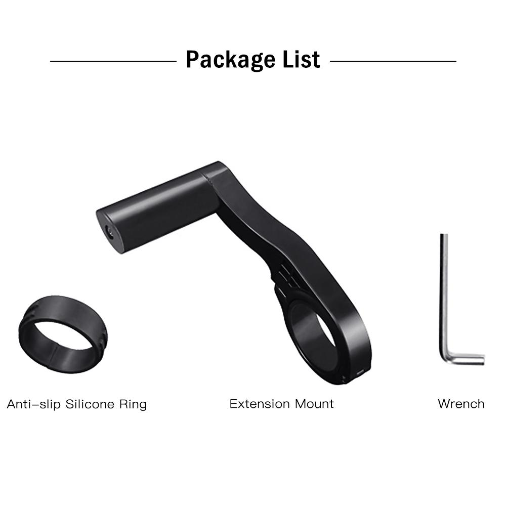 Multifunctional Bike Handlebar Extension Bracket Bike Computer Extension Support Bike Handlebar Mount