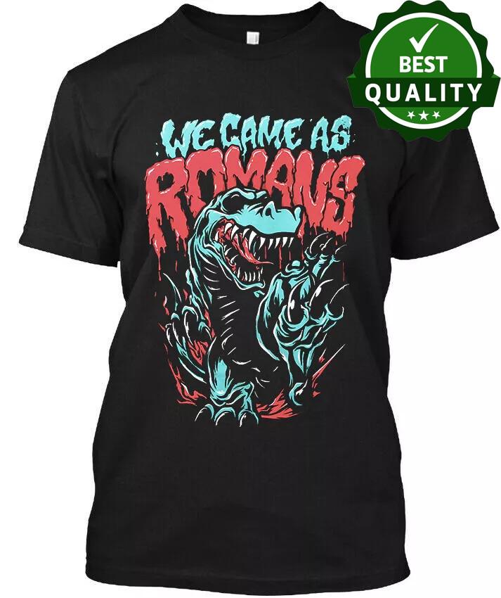 Unisex shirt Cotton Oversize Large Size Limited New We Came As Romans American Group Music Retro Art Logo T-Shirt S-5XL