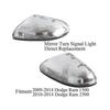 (Passenger) Front Driver & Passenger Side Led Mirror Turn Signal Light For 2009-2014 Dodge Ram 1500 2500 68064948aa & 68064949aa