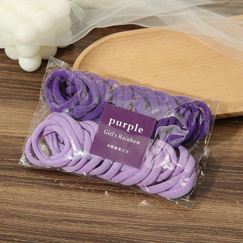 Женская резинка для волос пастельных цветов, эластичная, аксессуары для волос, корейский стиль, веревка для волос