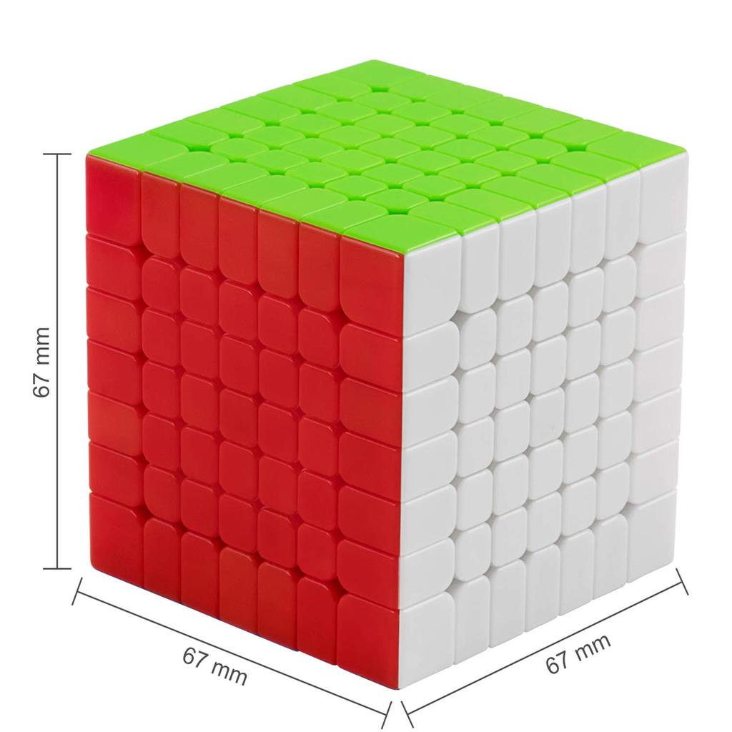 Магический кубик 7x7x7, Милый, Плавное вращение, Стабильный, Развивающая игрушка, 3D-пазл, Развивающая игрушка для детей и пожилых людей, EDC-игрушка (Волшебный кубик 7x7x7)