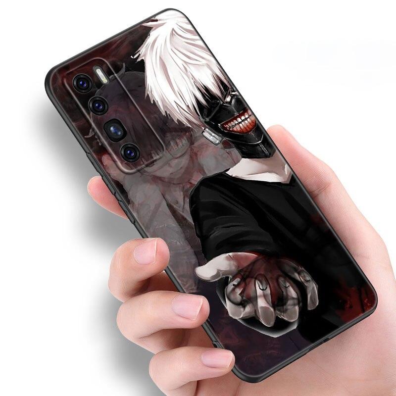 Чехол с изображением аниме «Токийский гуль» для Huawei NOVA 8 9 Pro 8i 7i 7SE Y60 5T Mate 40 30 20 10 Lite Honor 50 30 Premium Pro Plus 30 S