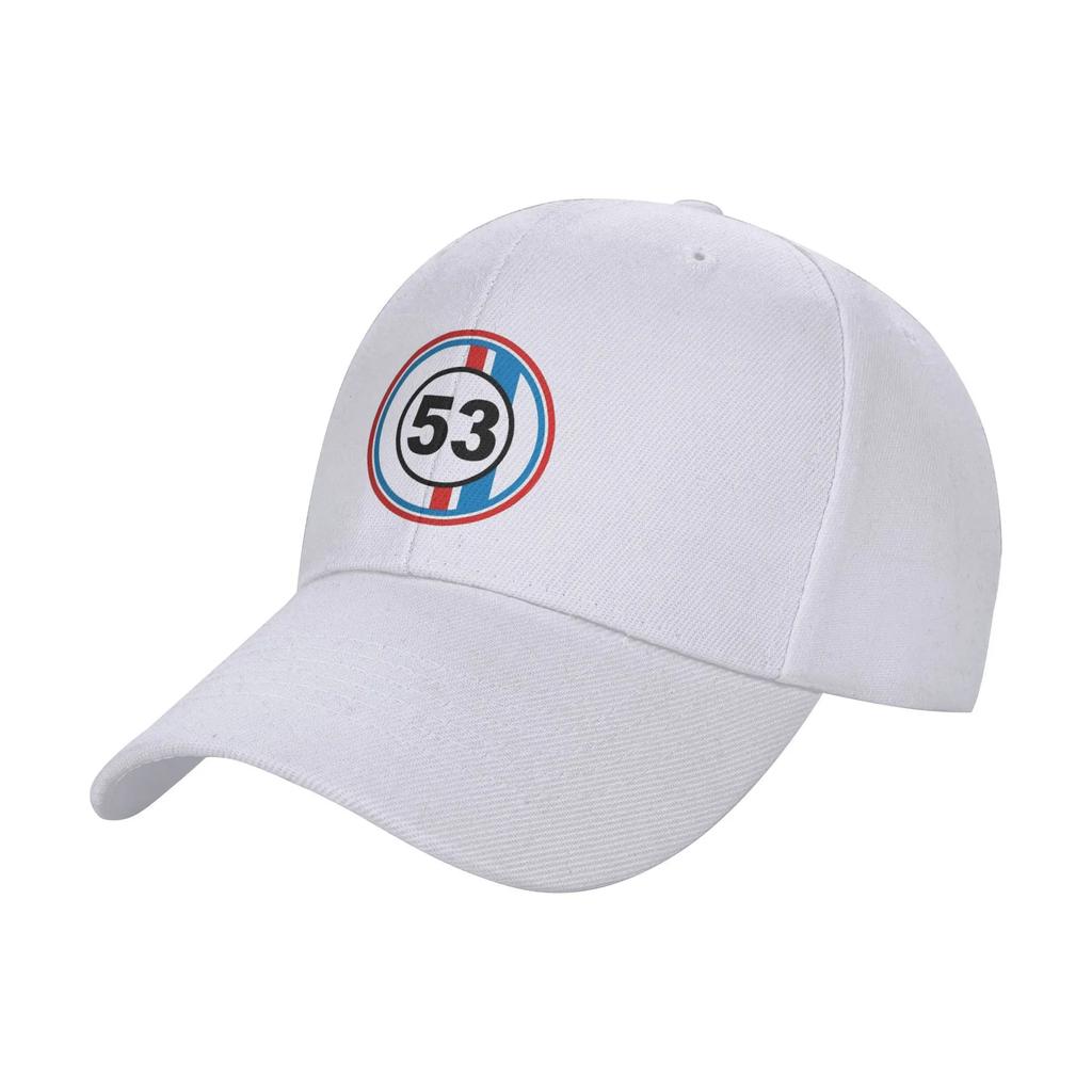 Unisex Baseball Hats Herbie Cnumber 53 the love bug no Outdoor Streetwear Summer Sports Baseball Caps Hip Hop Cap Casquette Hats