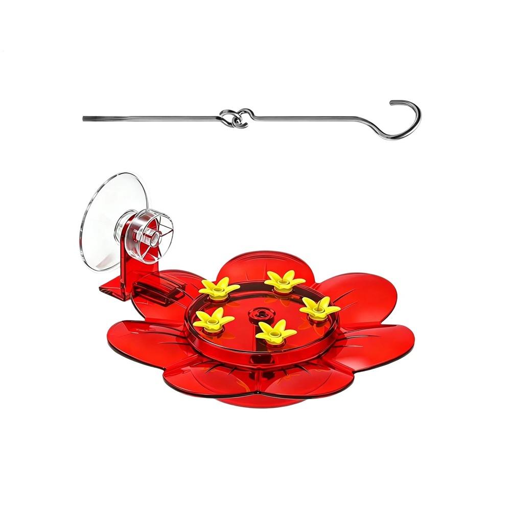 Decorative Hanging Feeder Weather-Resistant Window Feeding Station Bird Water Bowl Animal Lovers