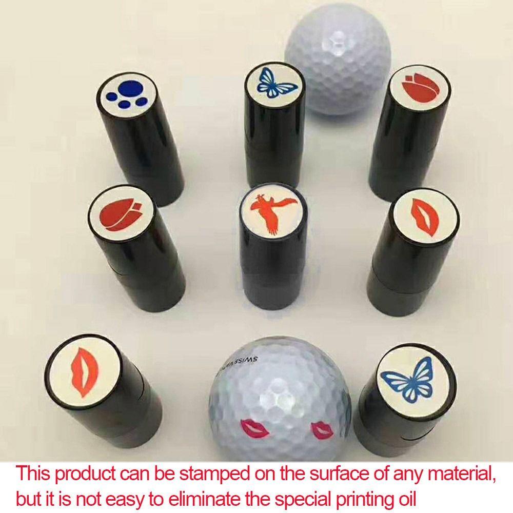 High Quality Golfer Gift Quick-dry Golf Ball Stamper Golf Stamp Marker Mark Seal Golf Accessories