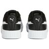 Puma Carina 2.0 Leather Low-Top Sneakers Women Sneakers Black White 385849-10