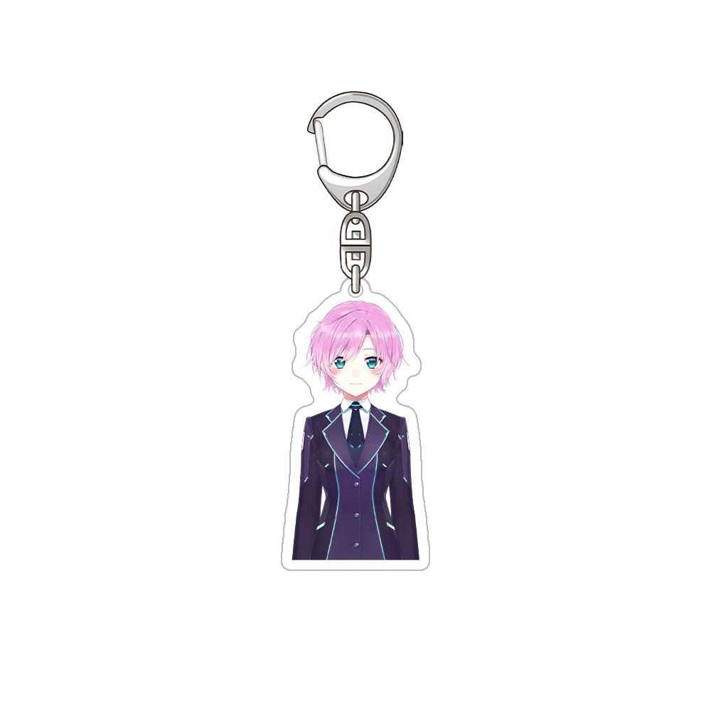 Nijisanji Юхи Рири Шишидо Акари Хигучи Каэдэ Кэнмоти Тоя Дебидеби Дебиру Официальный Акриловый Брелок Подвеска для Сумки Подарки для Фанатов