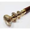 Antiques Era Brass Nautical Designer Round Brass Knob Handle Antique Victorian 36inch Wooden Walking Stick Collectible Men's & Women's Gift for Elders