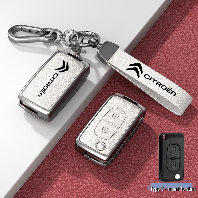 Чехол и пряжка для автомобильного ключа для моделей Citroen C3XR, C4L, Tianyi, C5, C4 Sega, Elysee, C6