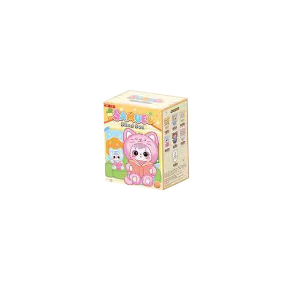 Новейшая серия плюшевых виниловых игрушек Samuel Happy Meow House, милая набивная кукла-кошка, брелок, украшение, милые игрушки, коллекционный подарок