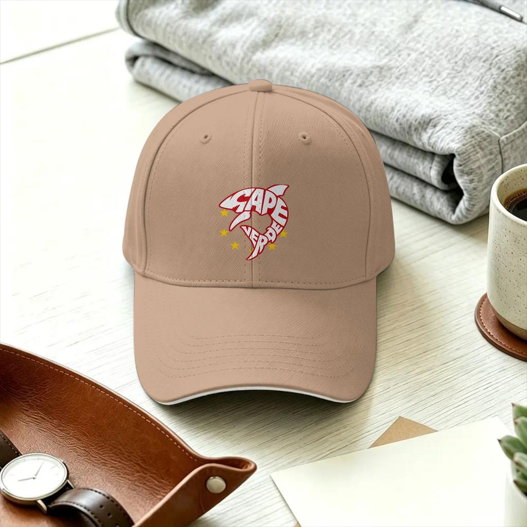 Cape Verde Sun Baseball Cap Blue Sharks Summer Fashion Trucker Hat For Women Unisex Hiking Fishing Snapback Cap