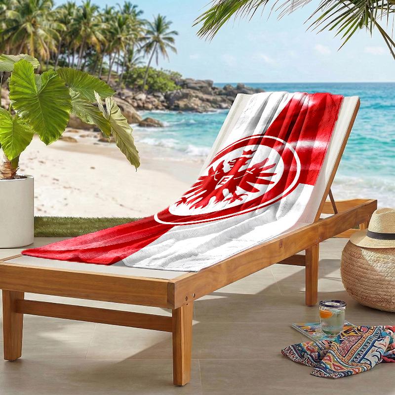 Eintracht Fashion Beach Towel: Ideal for Summer Adventures Soft, absorbent and quick drying suitable for swimming and bathing