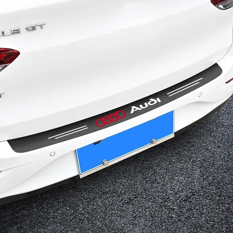 Car Rear Trunk Anti-Kicked Protection Strip For q2 A3 8V 8P 8L A4 B5 B6 B7 B8 B9 A6 C5 C6 C7 C8 A5 8T A8 Q3 Q5 Q7 TT S3 S6