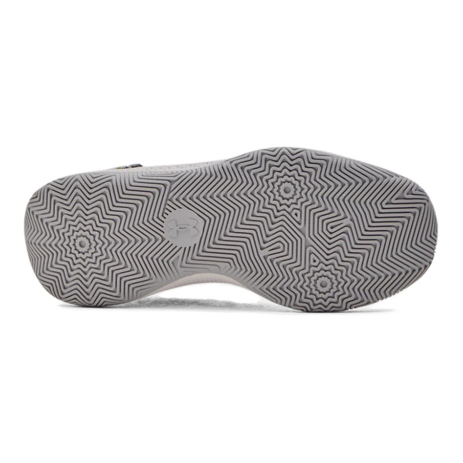 Under Armour Серия Curry Легкие Удобные Нескользящие Прочные Низкие Детские Баскетбольные Кроссовки Детские баскетбольные кроссовки Серый Черный 3026623-102