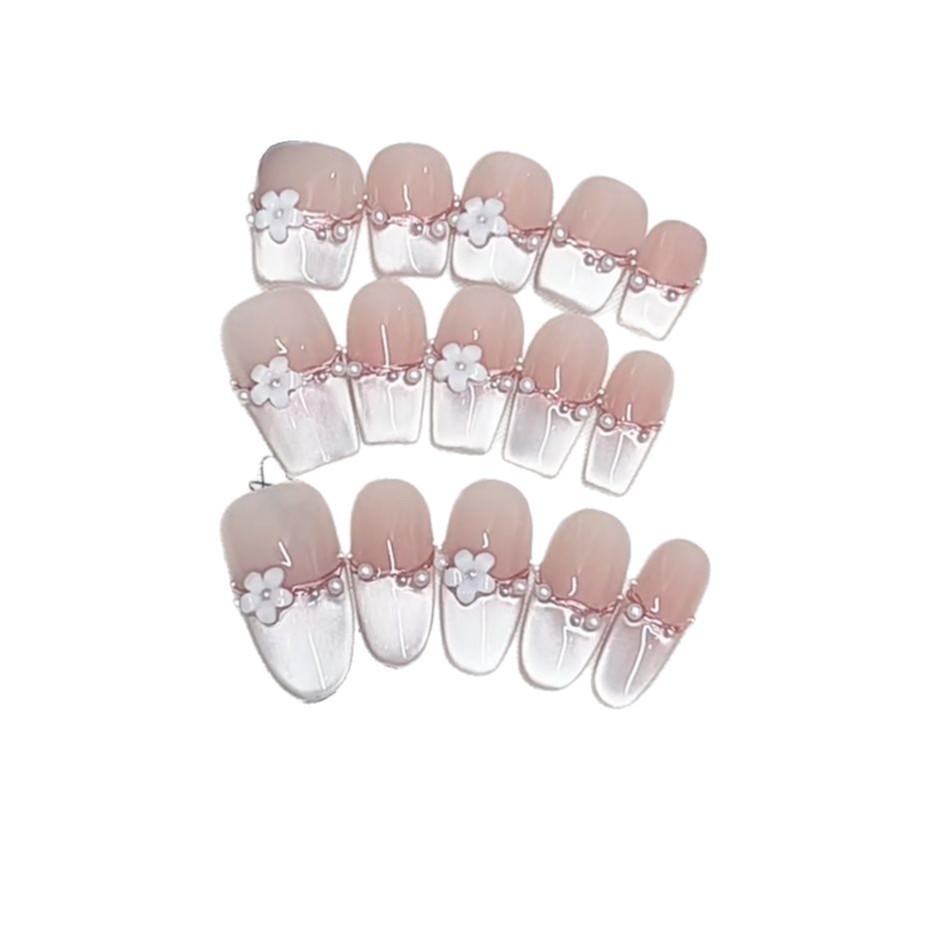 Плетёная вручную броня, весенние кошачьи глазки, вспышка, чистый и милый темперамент, отбеливающий пластырь для ногтей