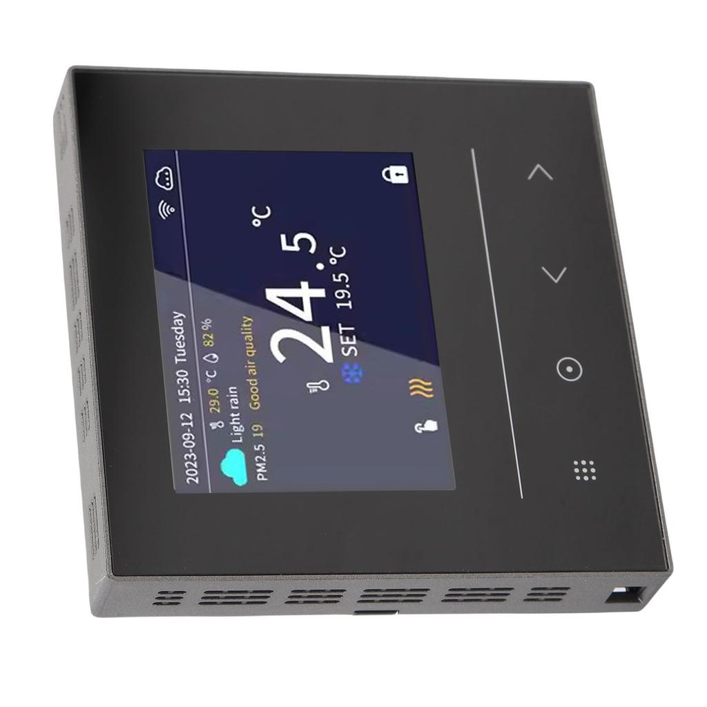 Цветной ЖК-дисплей Термостат Управление через WIFI-приложение Умный термостат Регулятор температуры для настенной духовки