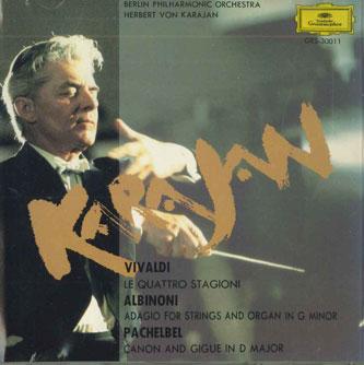 CD КАРАЯН - Вивальди Времена года Альбинони GES30011 GRAMMOPHON Япония Классика Б/У