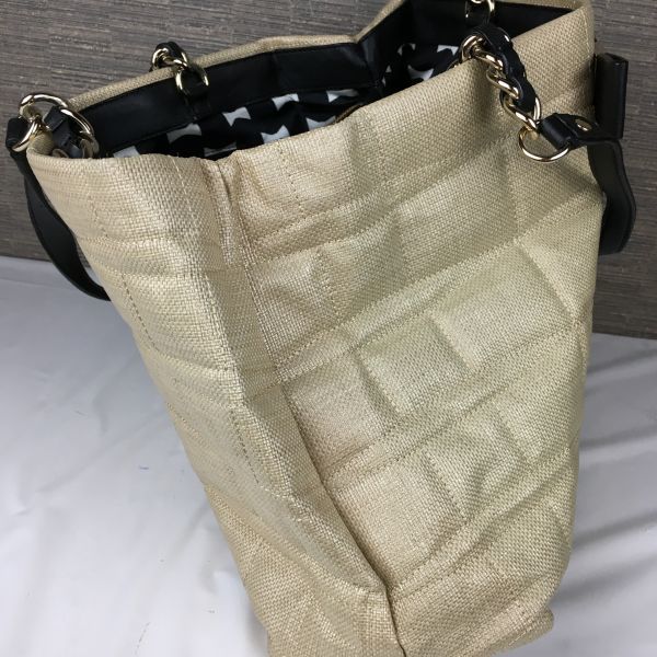 Kate Spade Tote Bag Beige Ribbon Logo(USED)