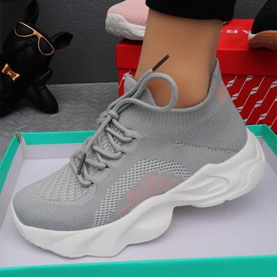 Весенняя и осенняя обувь Большие размеры Fly Woven Shoes Женская обувь Обувь для отдыха и спорта