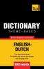 The Theme-based Dictionary British English-Dutch - 9000 Words : 51 Book