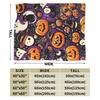 Halloween Theme Pattern  Super Soft Blanket  Kids Plush Bedding Throws Novelty Outdoor Flannel Bedspread Sofa Bed Cover