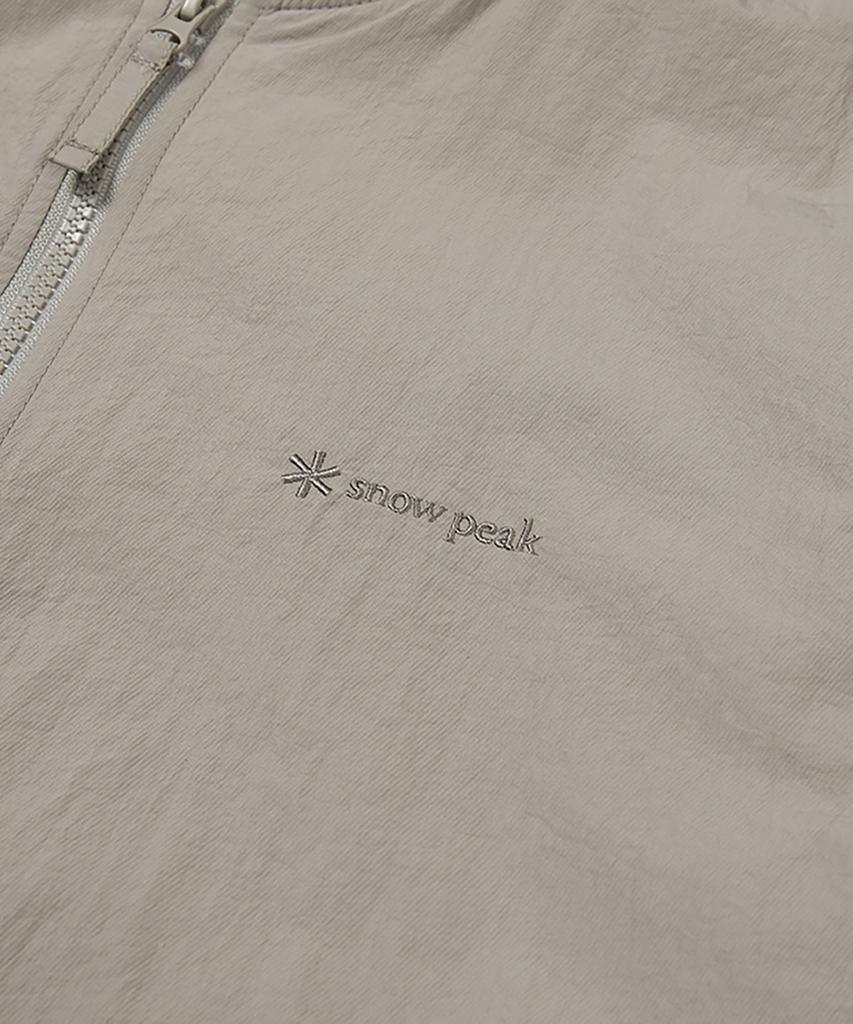 Бомбер Snowpeak Apparel с тканой нашивкой (S24Fmtwb36) Туманно-серый