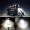 6Led Motorcycle Headlight Spotlights Electric Vehicle Scooters Autocycle Modified Bulbs Flash