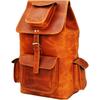 Genuine Leather Vintage Handmade Casual College Day-pack Cross Body Messenger Backpack