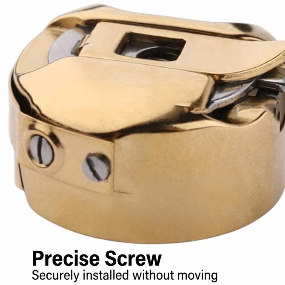Metal Sewing Machine Bobbin Case Titanium Plated Sewing Machine Accessories Tailoring Tools