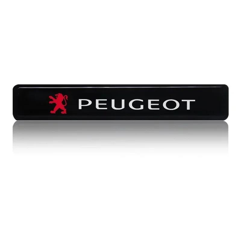 Для автомобиля Peugeot Декоративная подсветка Светодиодная Передняя решетка капота Значок Эмблема Декор Для Peugeot 206 307 308 3008 207 208 407 408 508 2008