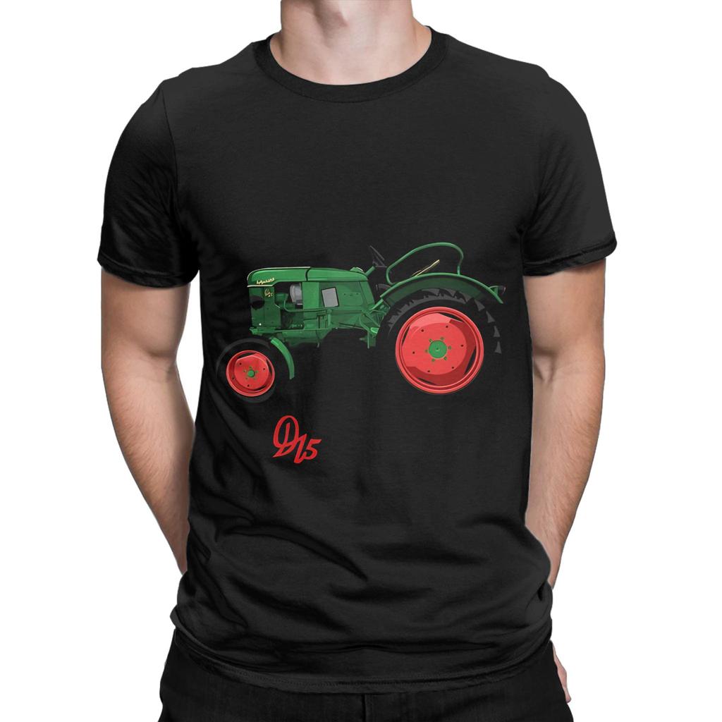 Винтажный трактор D15 Deutz иллюстрация Новинка 100% Хлопок Футболка Deutz Fahr Топы Футболки Для Унисекс