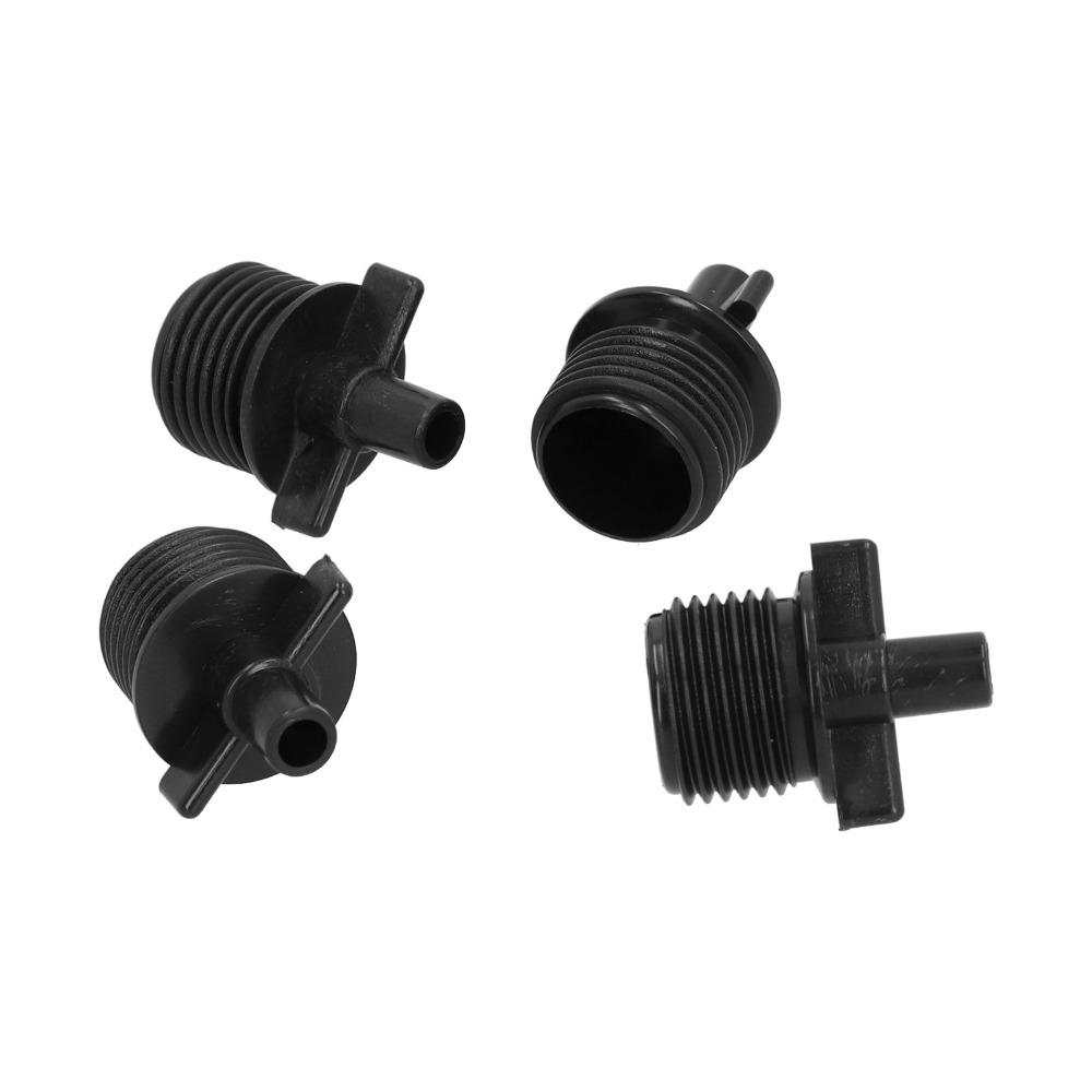 50PCS Plastic Spray Connector G1/2 Male Thread Irrigation Accessories Flower Watering