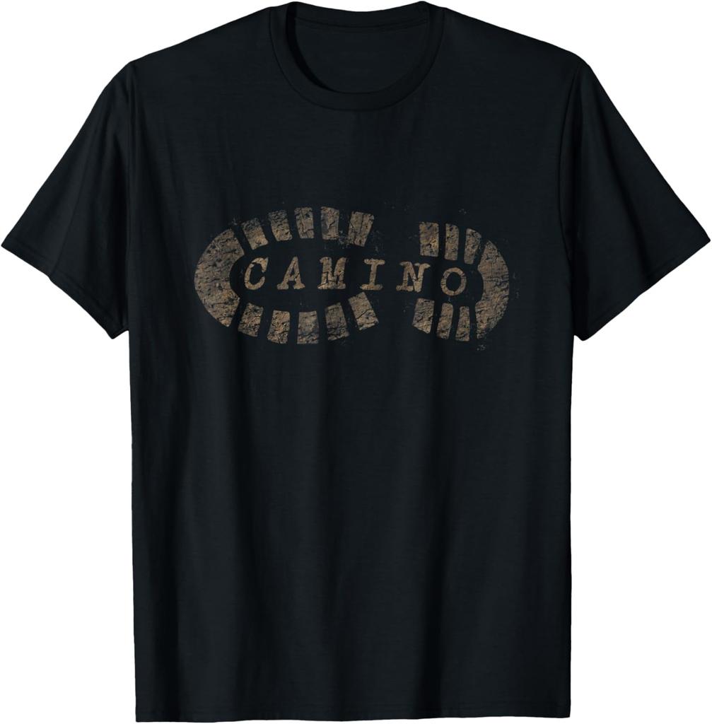 Camino De Santiago TShirt Short Sleeve Casual Cotton Shift