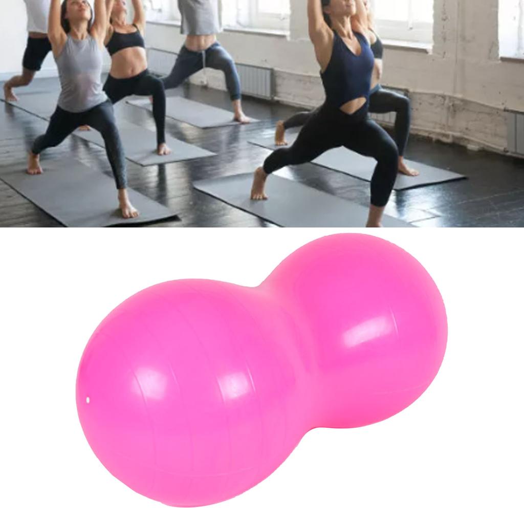 50x100cm Peanut Balls Improve Core Strength Loose Weight Prevent Slip Physical Exercise Ball L Pink