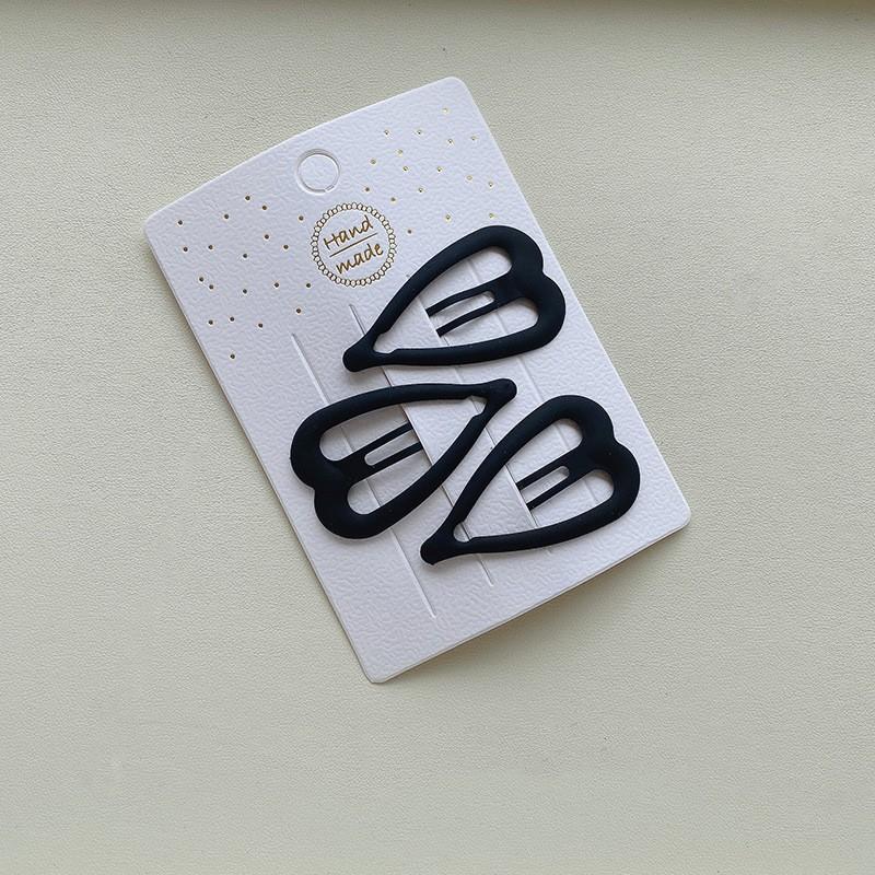 3 шт., однотонная заколка для волос, женская заколка для девочек, заколка для волос, аксессуары для укладки, парикмахерского искусства, макияжа, головные уборы, челка, головной убор