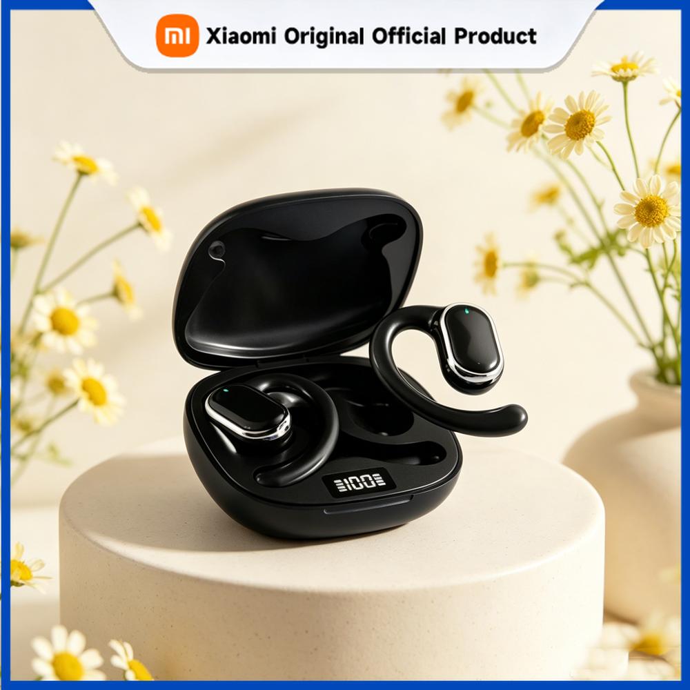 Xiaomi New Wireless Ear Hanging Headset, Noise Reduction Hanging Earphones, Waterproof Ear Earphones For Sports Work Running Walking