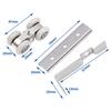 Accessories Wheel Runner Hanging Wheel Door Rollers Sliding Door Wheel Cabinet Nylon Pulley