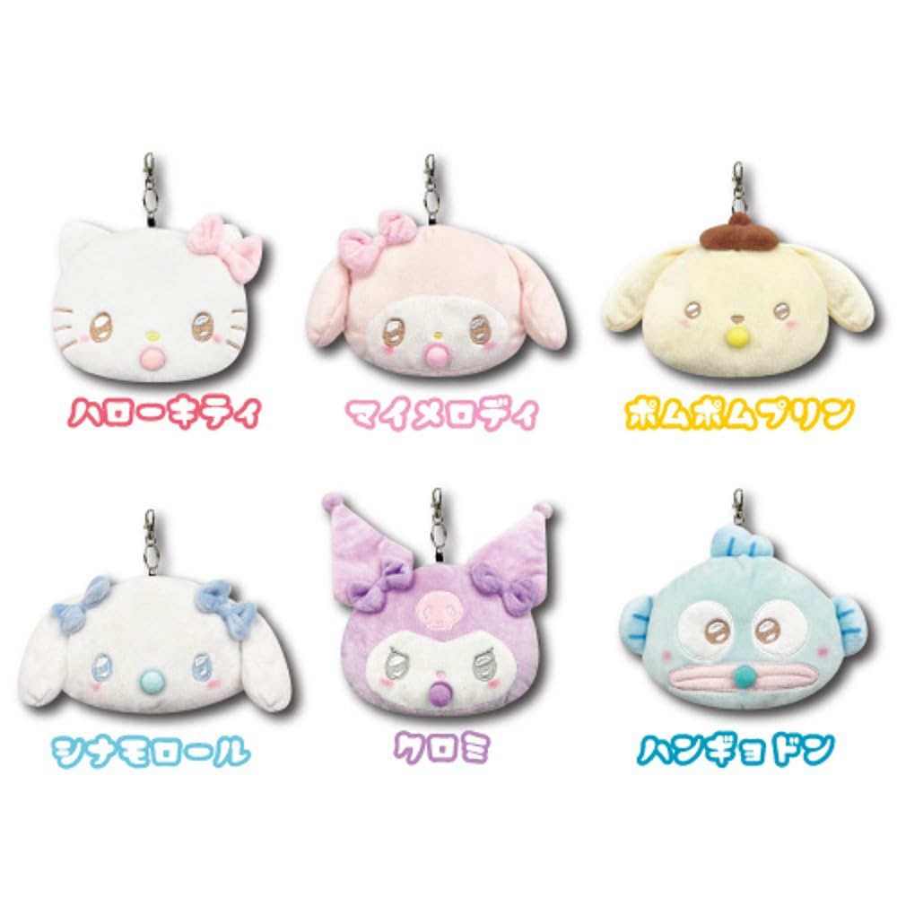 Чехол для катушки Hatayama Shoji Sanrio Face Angel Baby Hello Kitty В11 x Ш13 см 63202594 Прибл.