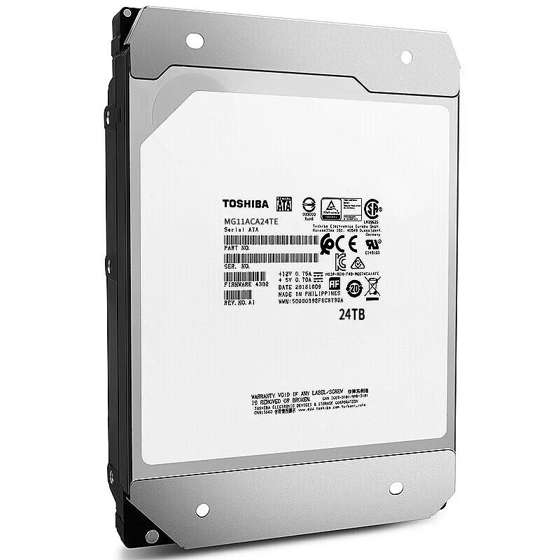 Toshiba MG11ACA24TE 24TB Enterprise SATA HDD